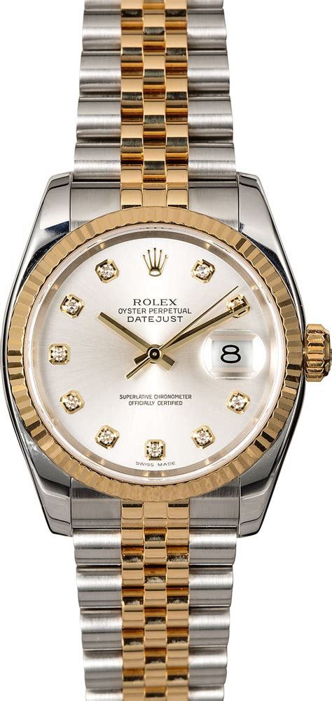 rolex datejust 2001 price|rolex two tone datejust price.